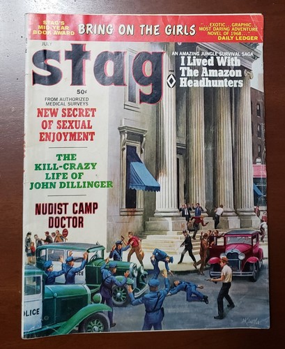 Stag magazine july 1968 - magazine, nudist