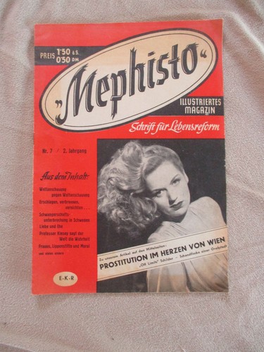 Mephisto 1951 magazin - 1951,